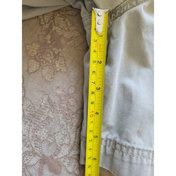 OUTDOOR LIFE Men's Khaki Cargo Shorts Size 34 Used Condition - See Photos - Picture 7 of 7